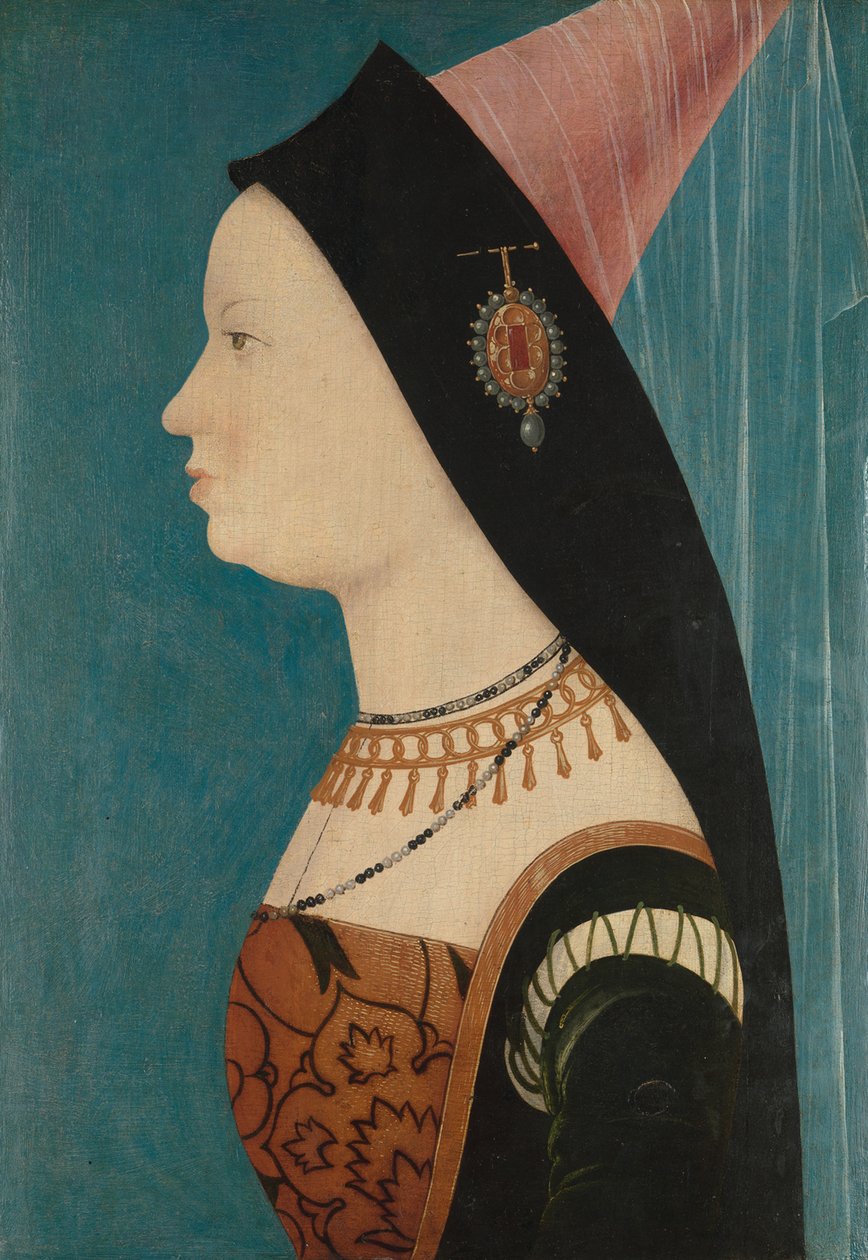 Maria Burgundzka, 1528 (olej na desce jodłowej) autorstwa Austrian School