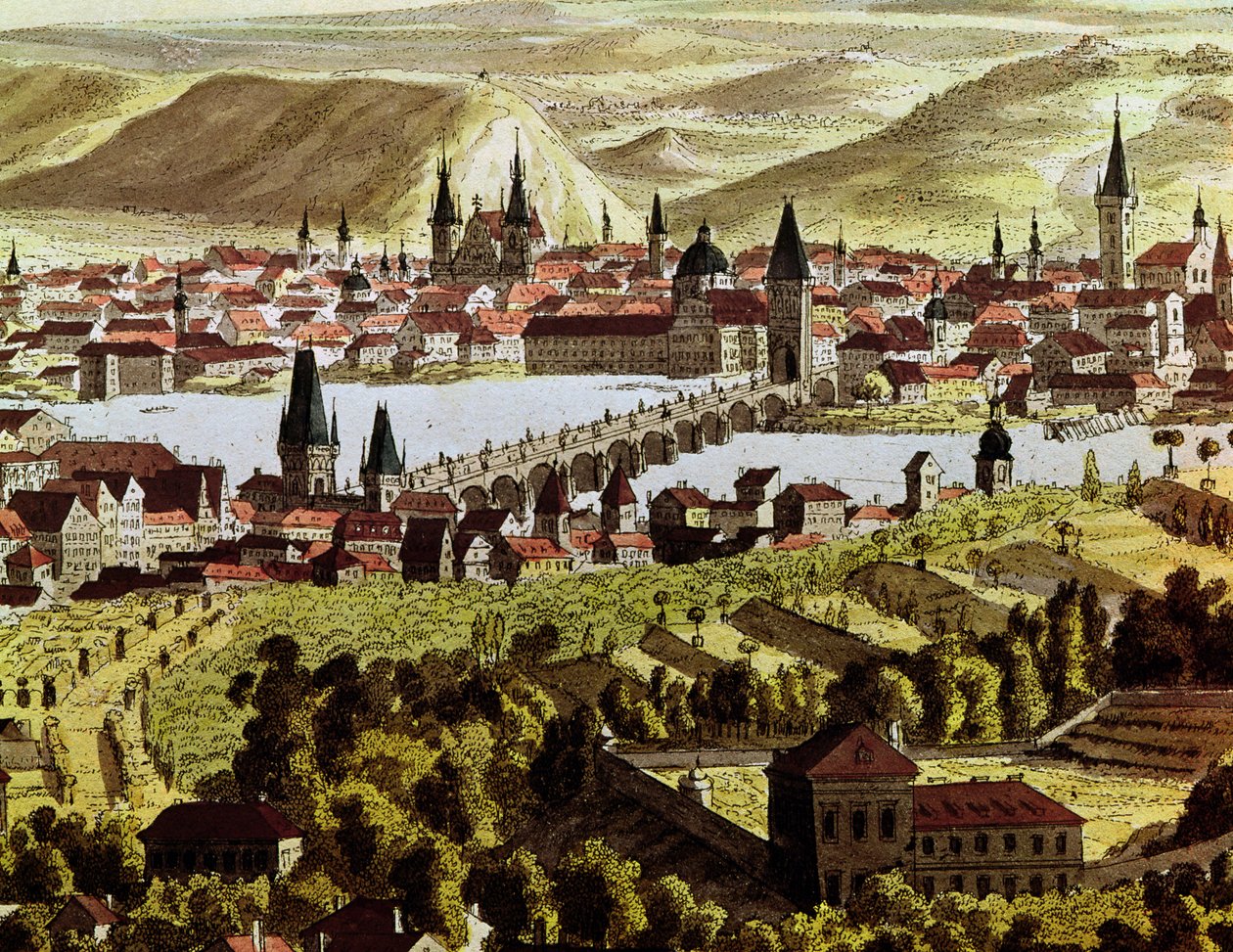 Widok na Pragę autorstwa Austrian School
