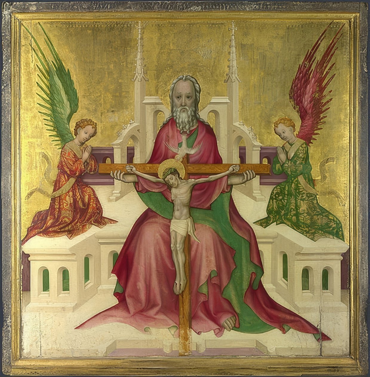 Siedzisko miłosierdzia. Około 1410 autorstwa Austrian