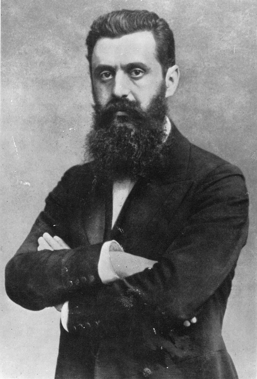 Teodor Herzl, 1903 autorstwa Austrian Photographer