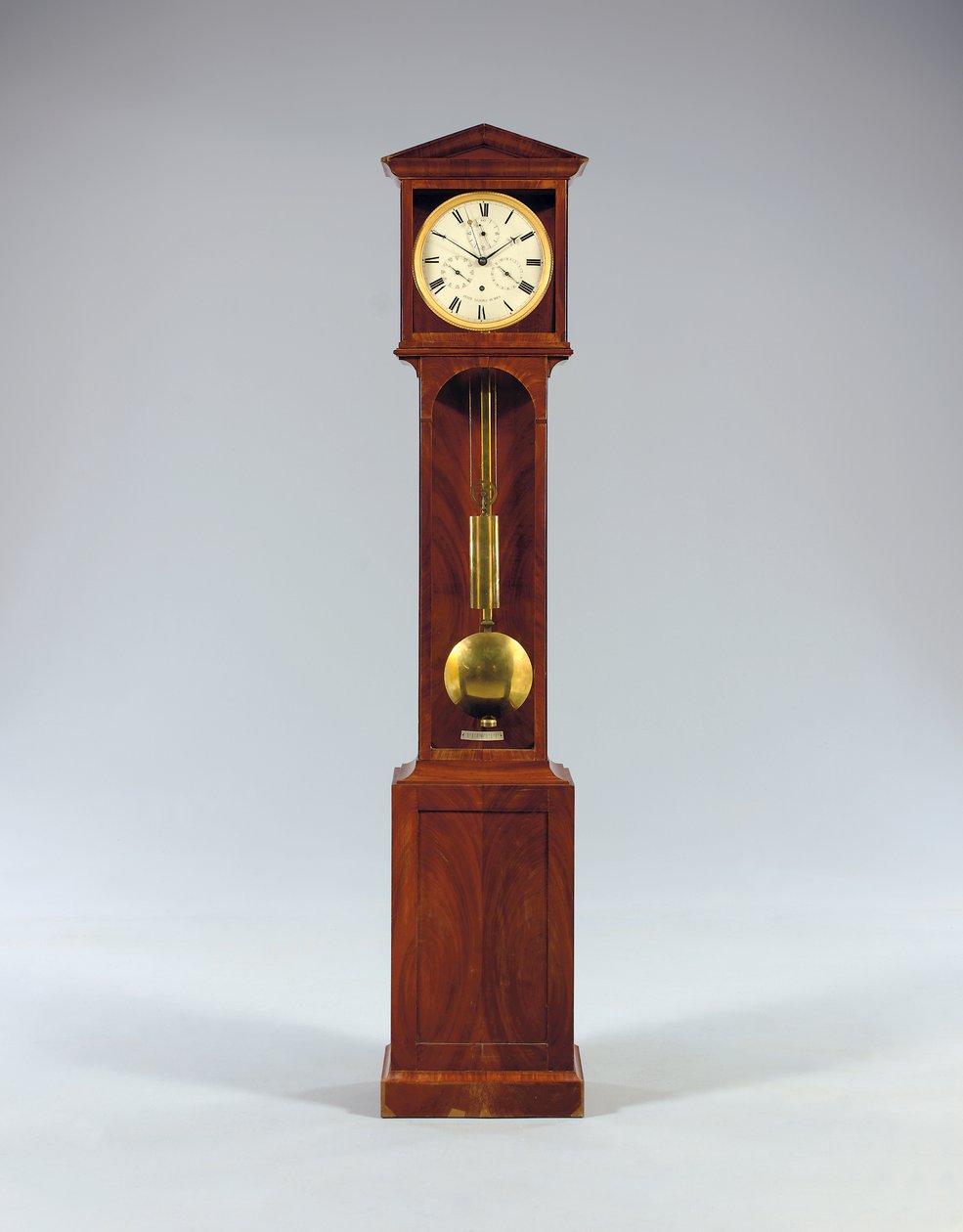 Miesięczny bodenstanduhr z równaniem czasu i pełnym kalendarzem, 1806 autorstwa Austrian School