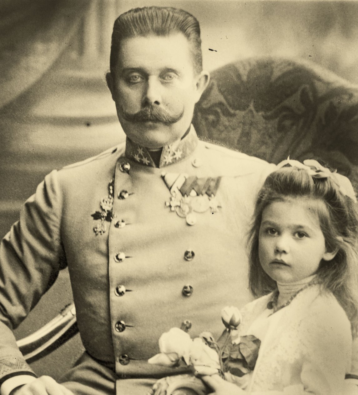 Franciszek Ferdynand z księżniczką Sophie autorstwa Austrian School