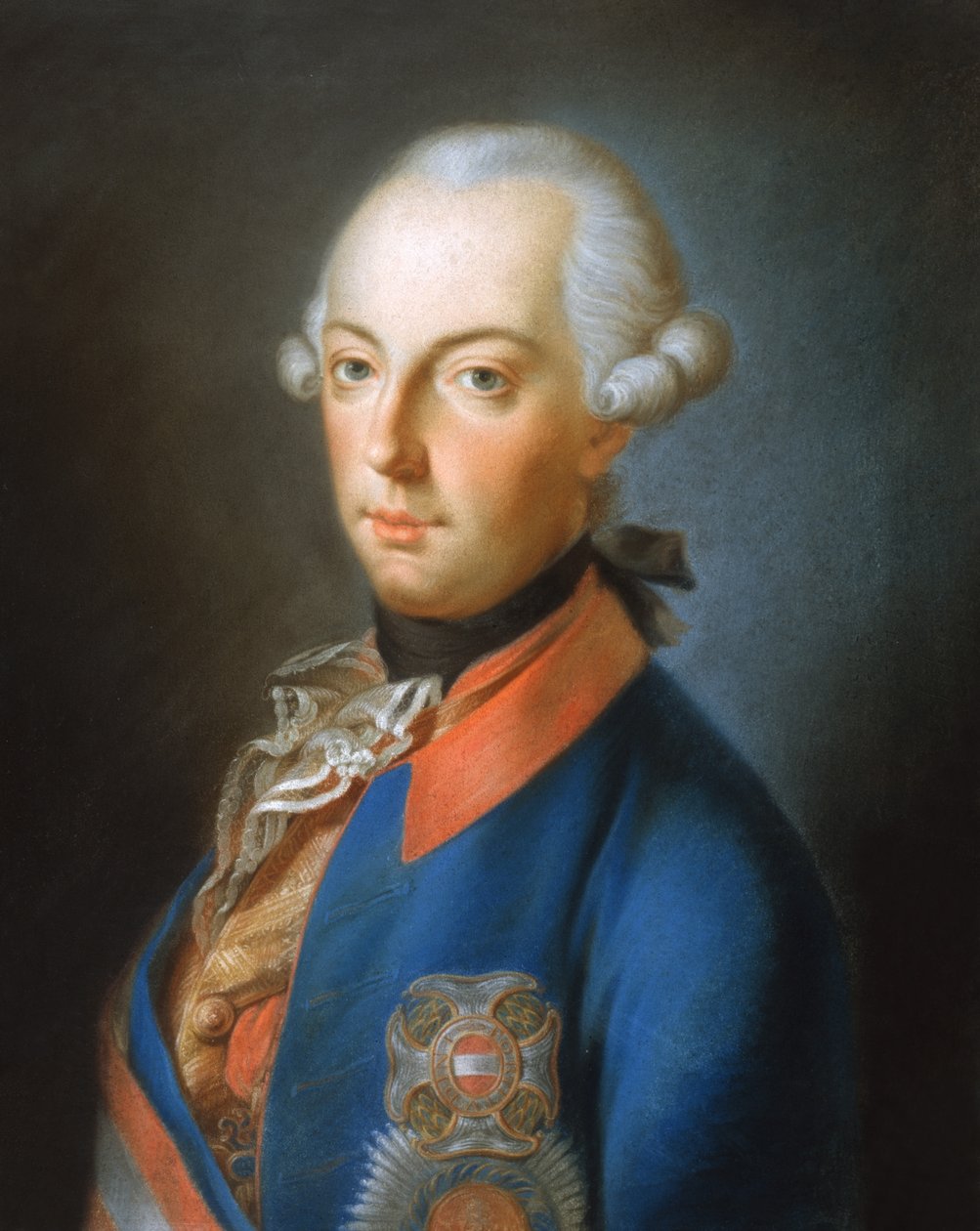 Portret Józefa II Habsburga, 1770 autorstwa Austrian School