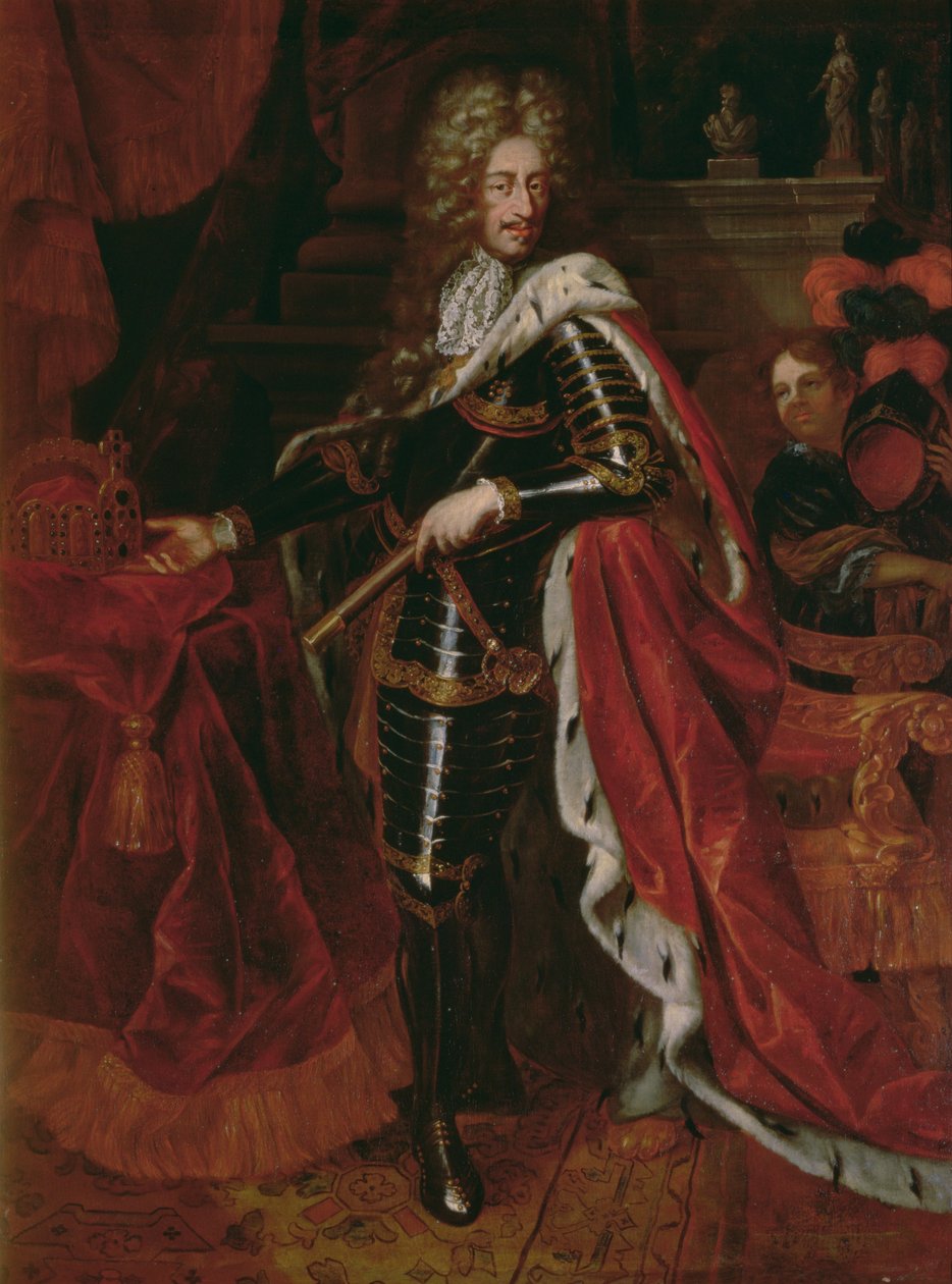 Portret Leopolda I, cesarza rzymskiego (1640-1705) autorstwa Austrian School