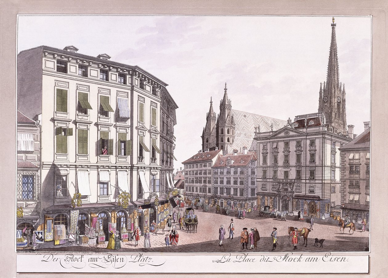 Stick-im-Eisen-Platz autorstwa Austrian School