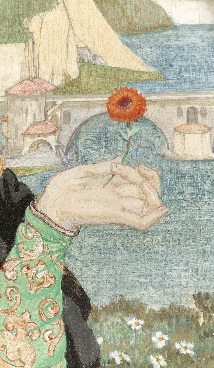 Chria, c.1929 (tempera na pokładzie) (szczegóły 244475) autorstwa Averil Mary Burleigh