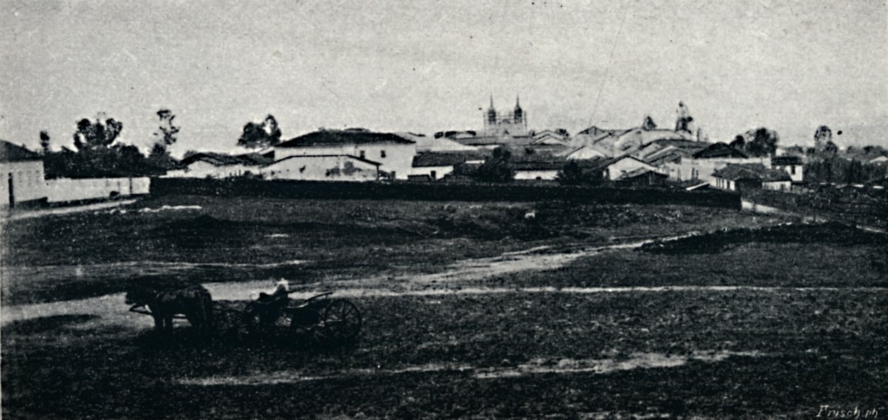 Miasto Jundiahy, 1895 autorstwa Axel Frick