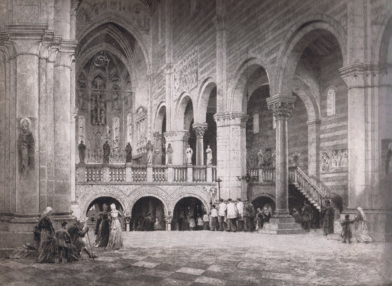 Kościół San Zeno, Bibbys Annual, 1916-1917 autorstwa Axel Haig