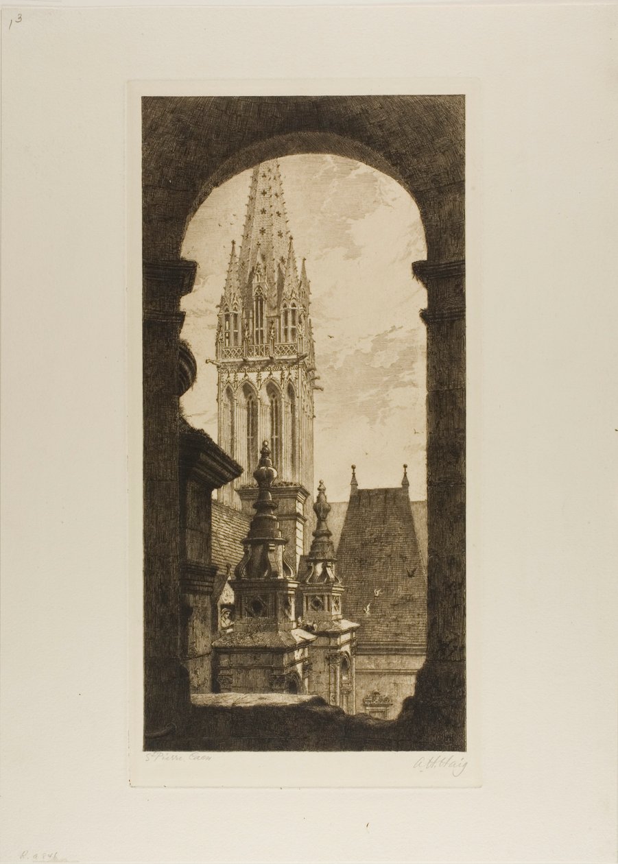 St. Pierre, Caen autorstwa Axel Herman Haig