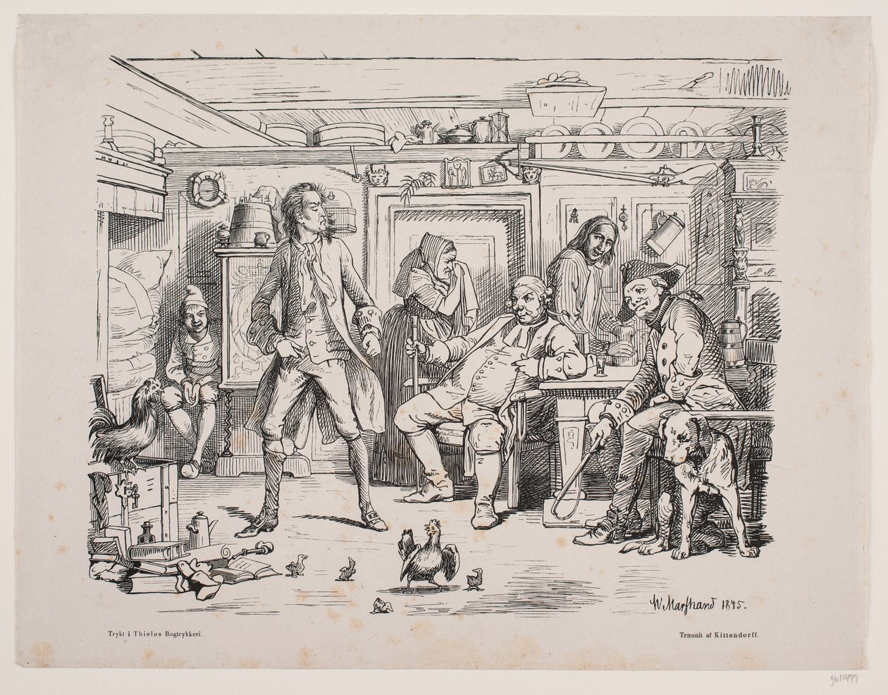 Erasmus Montanus autorstwa Axel Theodor Kittendorff