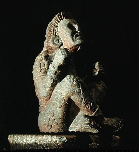 Xochipilli (patrz także 207566), późny okres postklasyczny (1300-1521) (kamień) autorstwa Aztec Aztec
