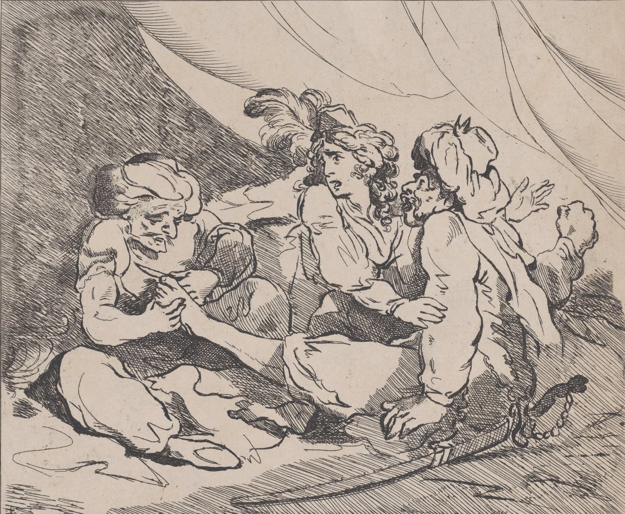 Turecki krajalnica do kukurydzy, 7 września 1801 r. autorstwa B.F. Scott