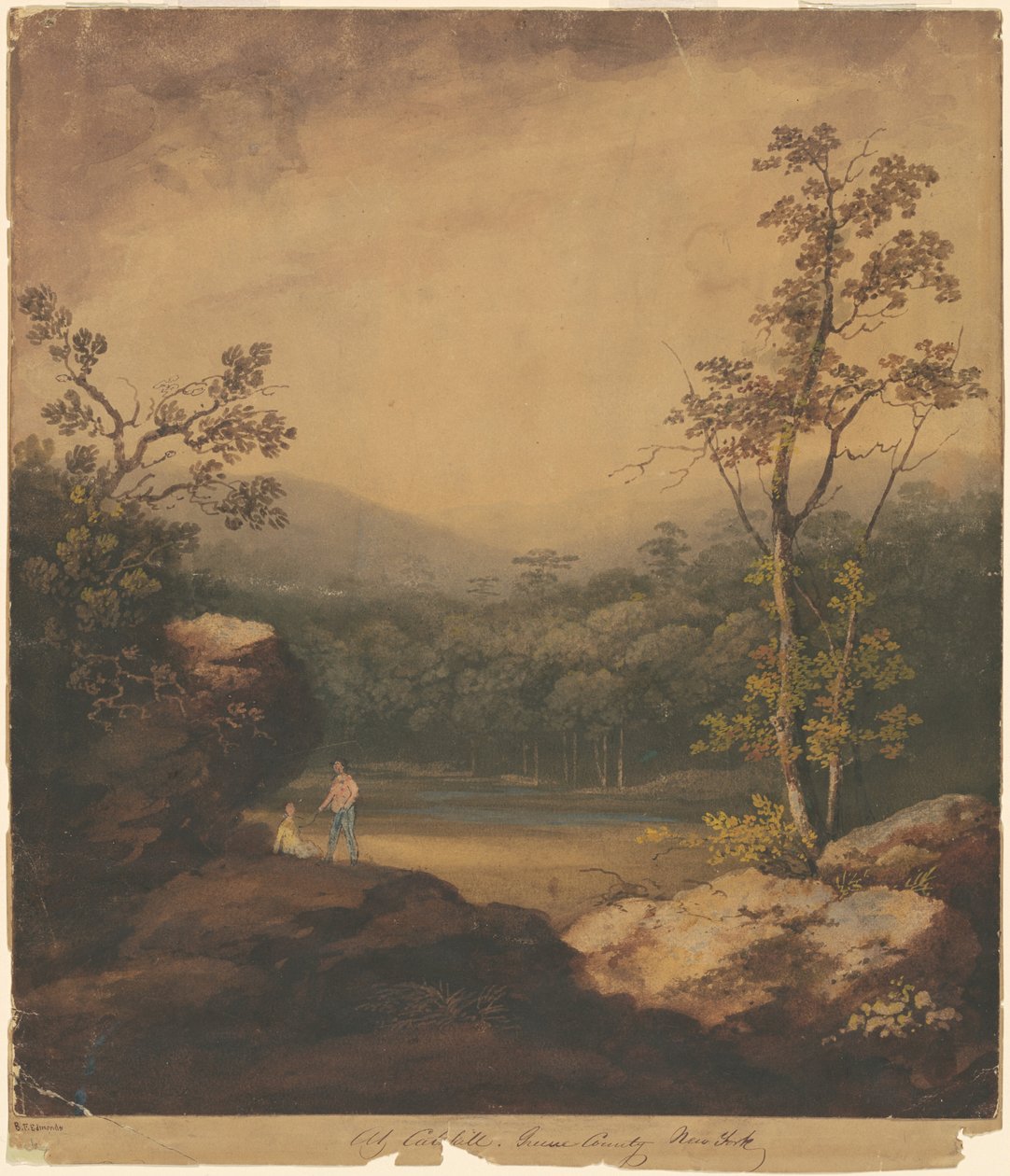 W Catskill, Greene County, Nowy Jork autorstwa B. F. Edmonds