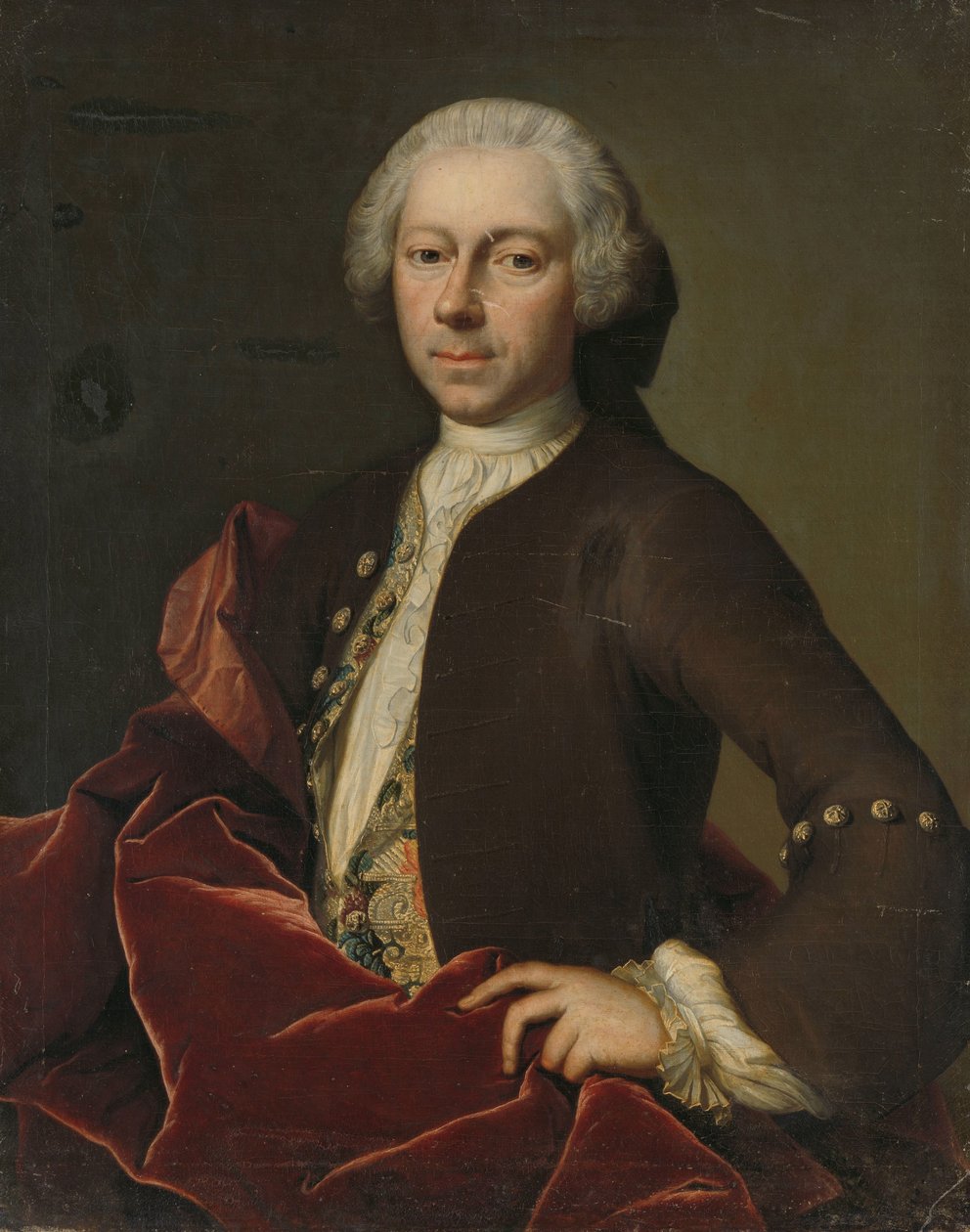 Portret Pietera Parkera, starosty, burmistrza i radnego Goes autorstwa B. Monmorency