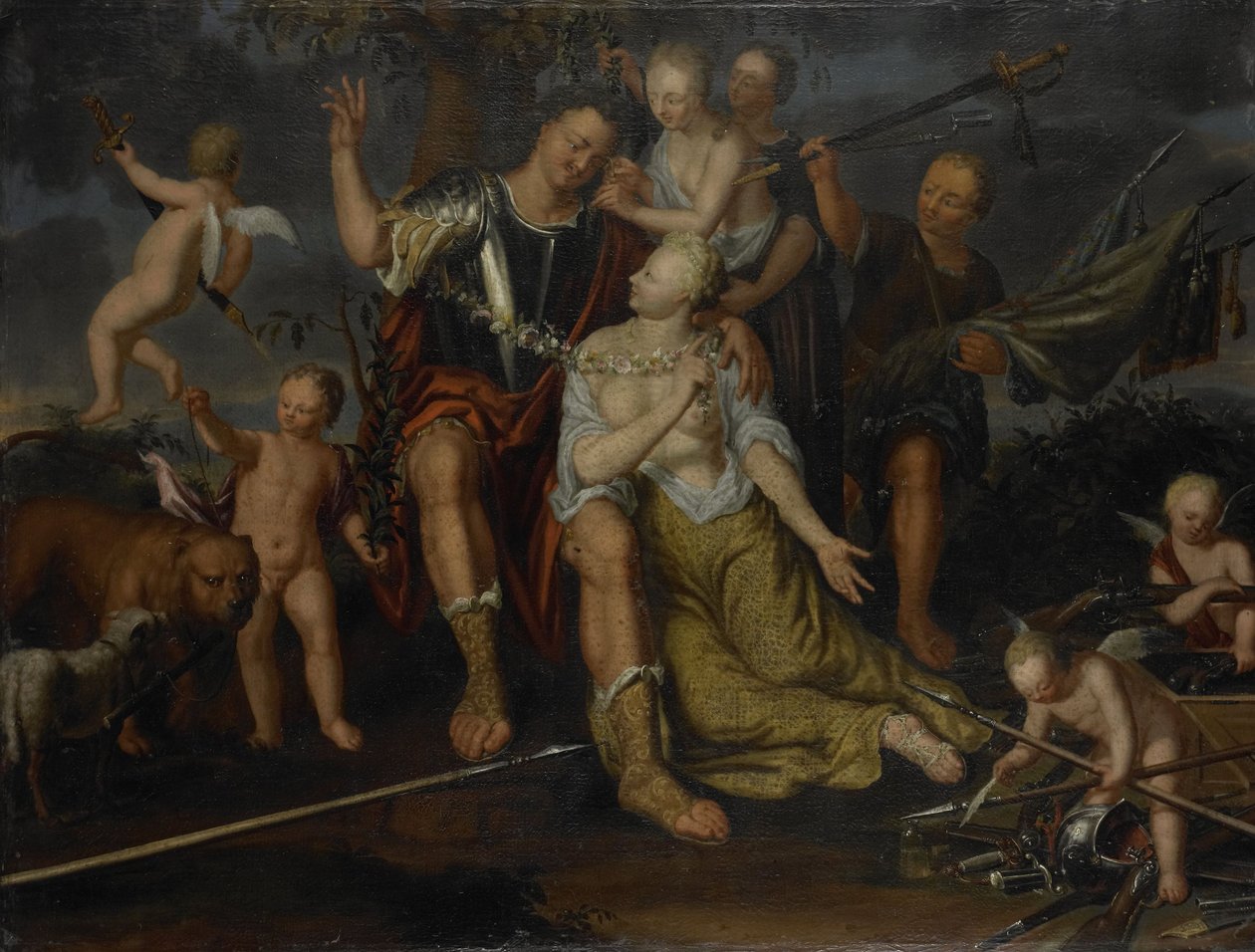 Alegoria pokoju autorstwa B. van Kessel