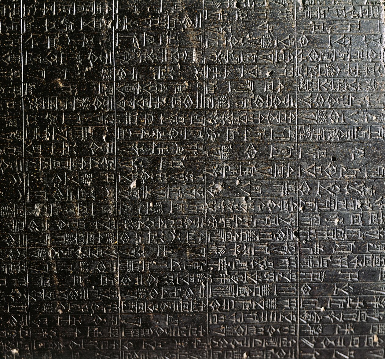 Stela diorytowa z Kodeksem Hammurabiego autorstwa Babylonian