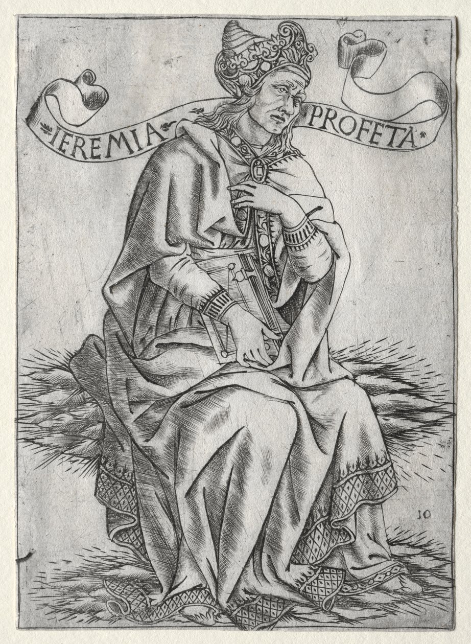 Prorocy: Jeremiasz autorstwa Baccio Baldini