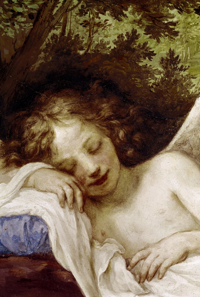 Śpiąca miłość autorstwa Baldassare (1611 89) Franceschini