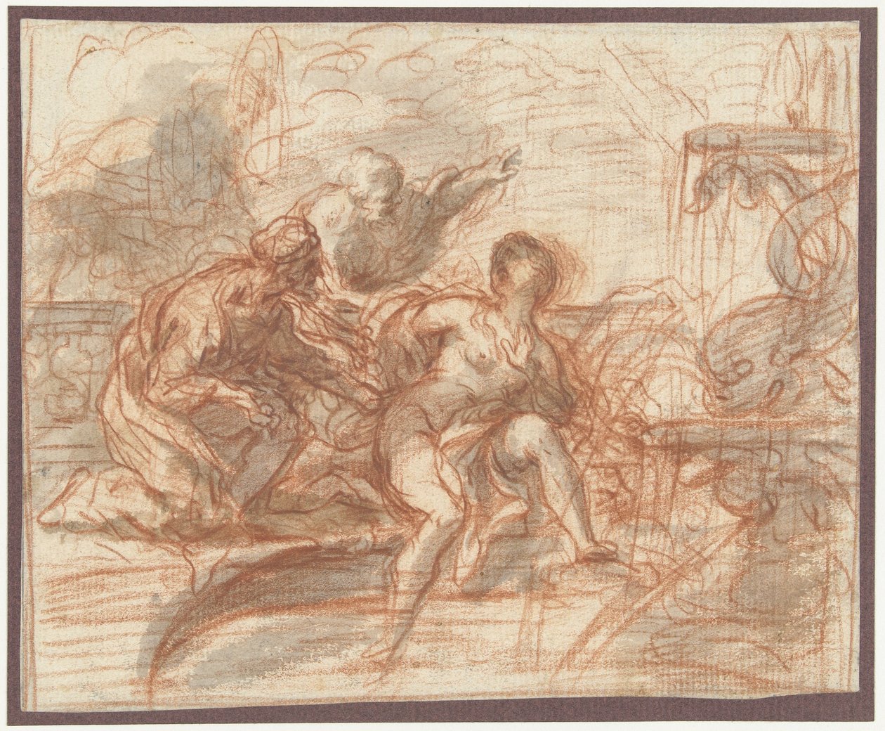 Zuzanna i Starsi autorstwa Baldassare Franceschini (attributed to)