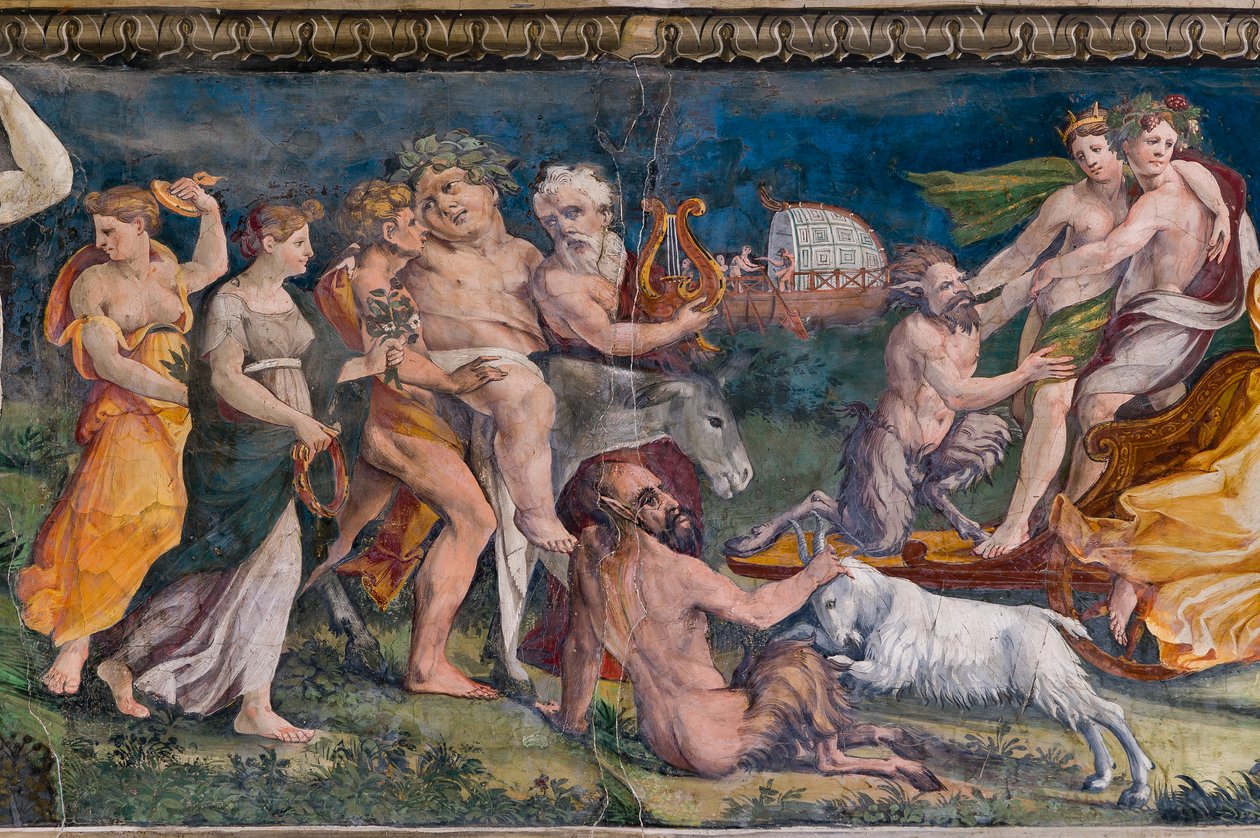 Tiasus Dionizosa autorstwa Baldassarre Peruzzi