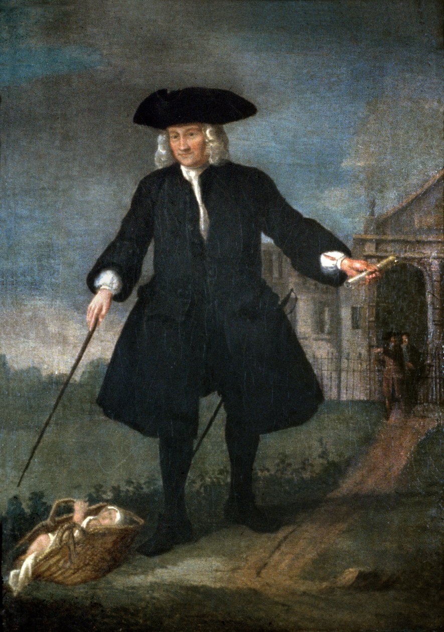 Portret kapitana Thomasa Corama (ok. 1668-1751) autorstwa Balthasar Nebot