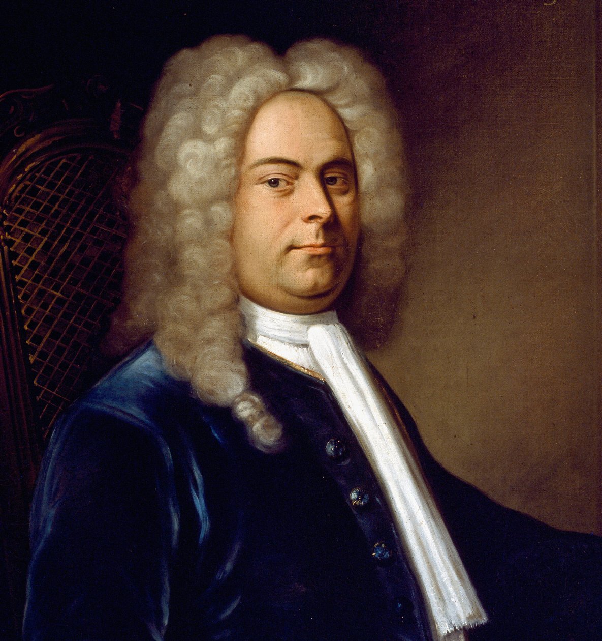 Szczegóły: George Frederick Handel (Georg Friedrich Handel autorstwa Balthasar (after) Denner