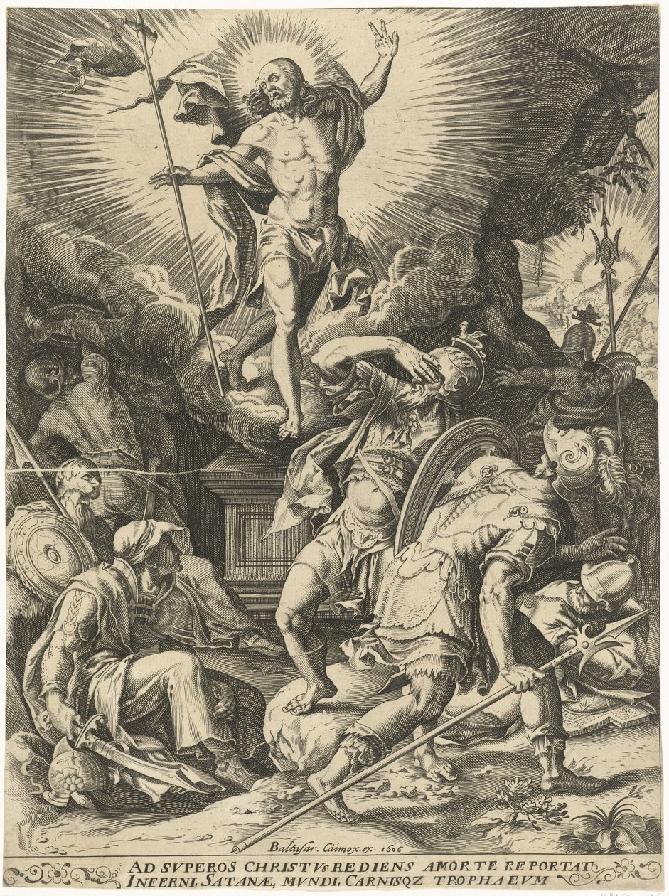 Zmartwychwstanie Chrystusa autorstwa Balthasar Caymox