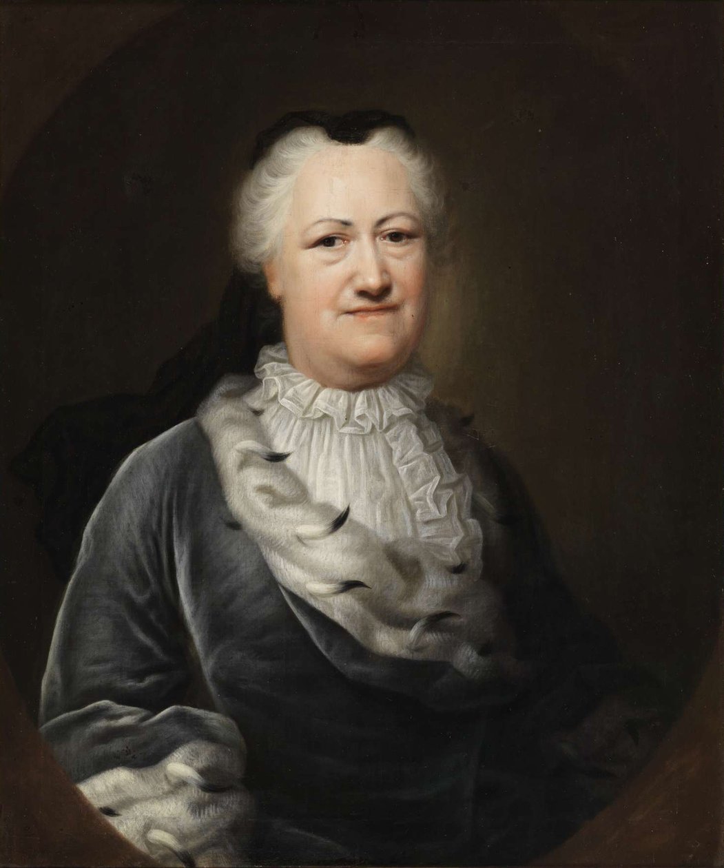 Portret Elisabeth Sophie Marie, księżnej Brunszwiku-Wolfenbüttel 1683-1767, 1747 autorstwa Balthasar Denner