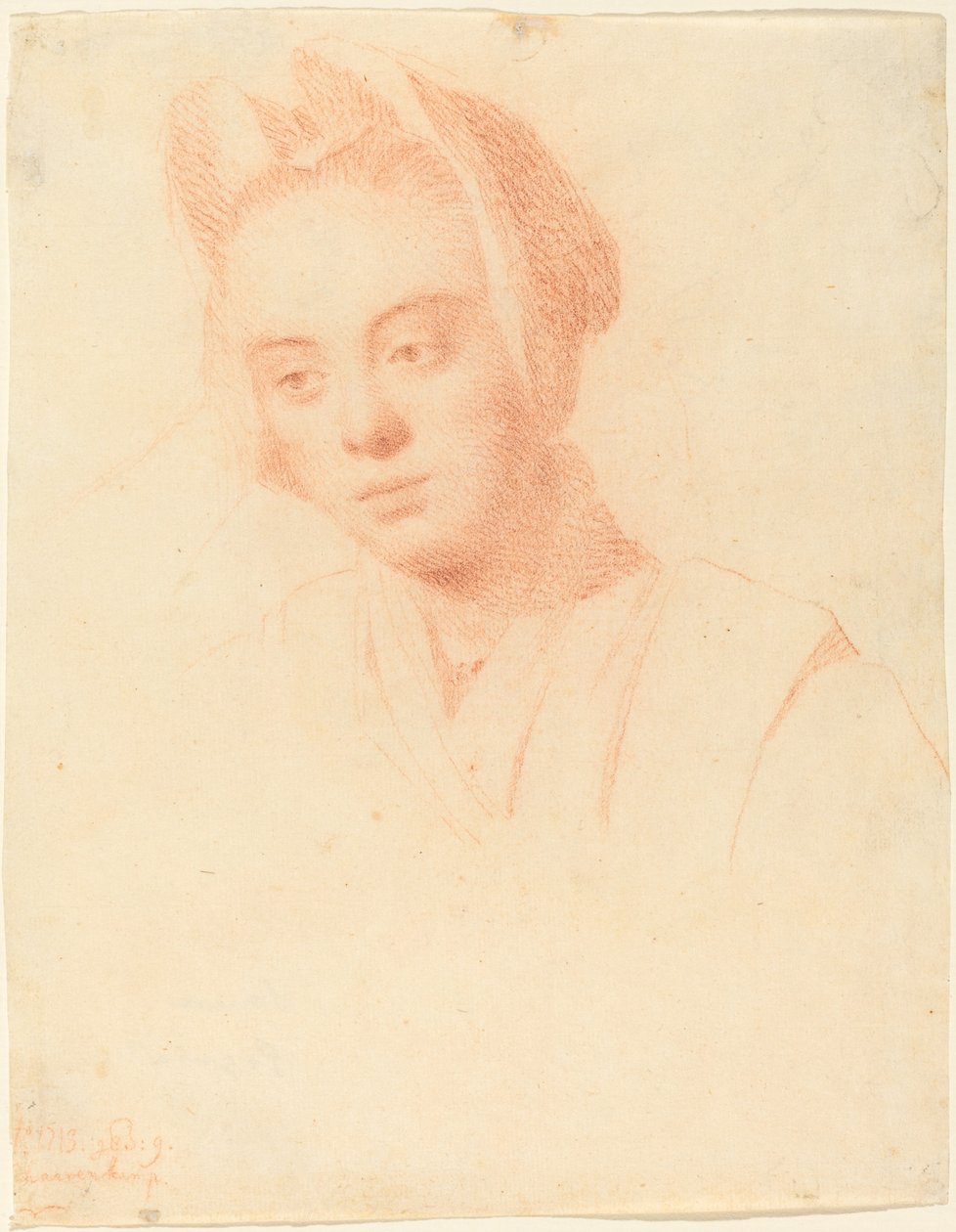Żona artysty Estera autorstwa Balthasar Denner