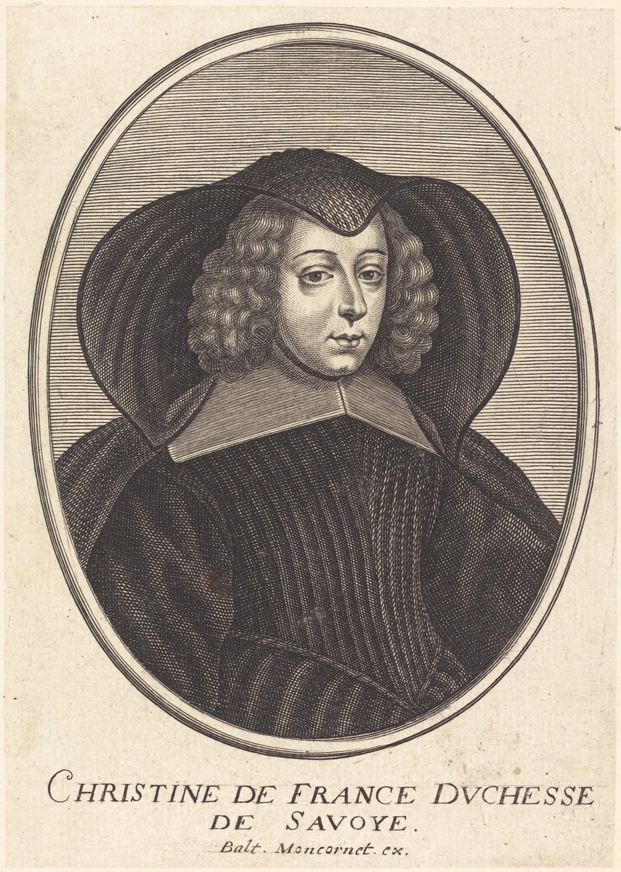 Krystyna z Francji autorstwa Balthasar Moncornet