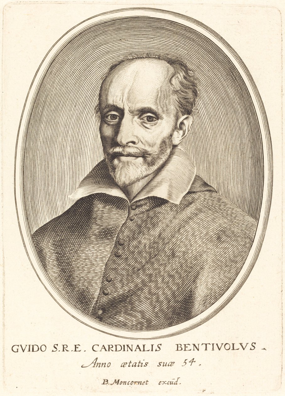 Guido Bentivoglio autorstwa Balthasar Moncornet