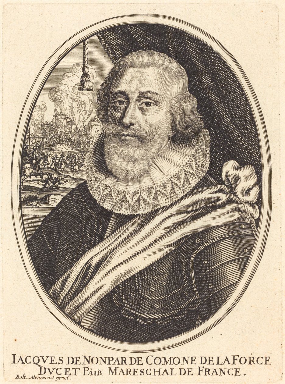 Jacques de la Force autorstwa Balthasar Moncornet