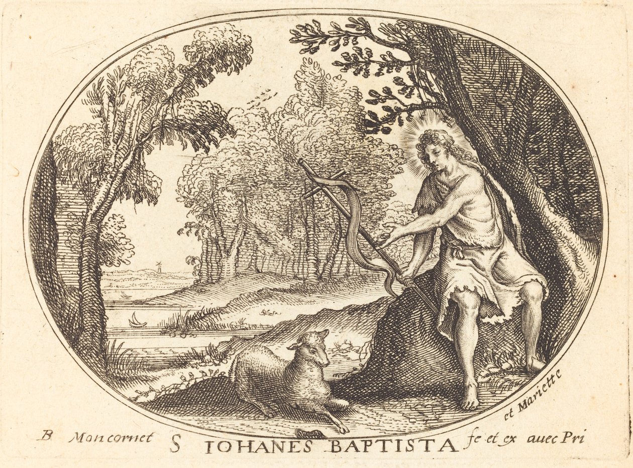 Św. Jan Chrzciciel autorstwa Balthasar Moncornet