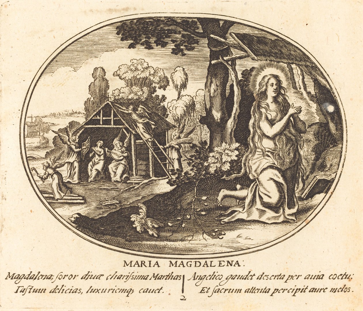 Pokuta Marii Magdaleny autorstwa Balthasar Moncornet