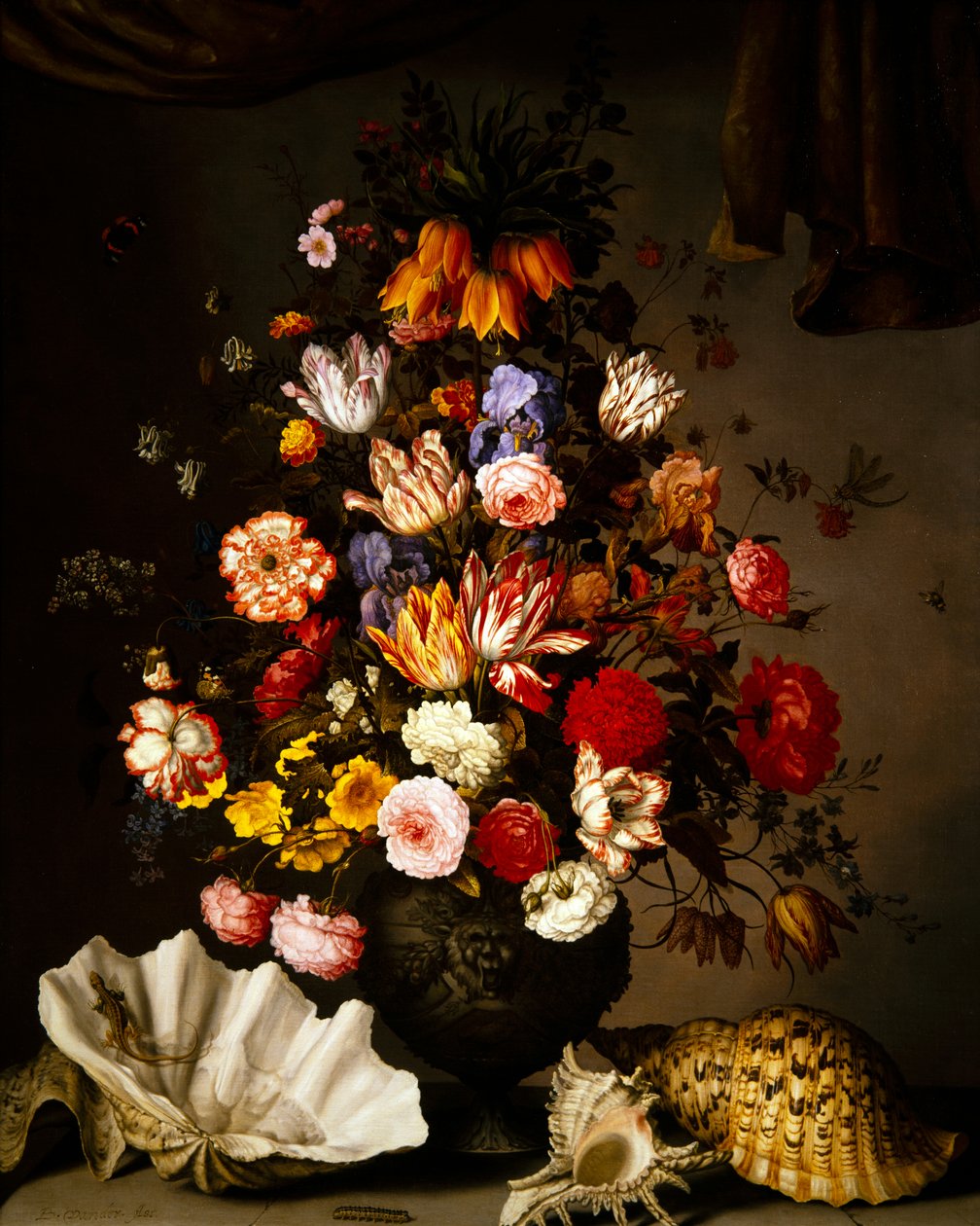 Martwa natura z kwiatami (obraz) autorstwa Balthasar van der Ast