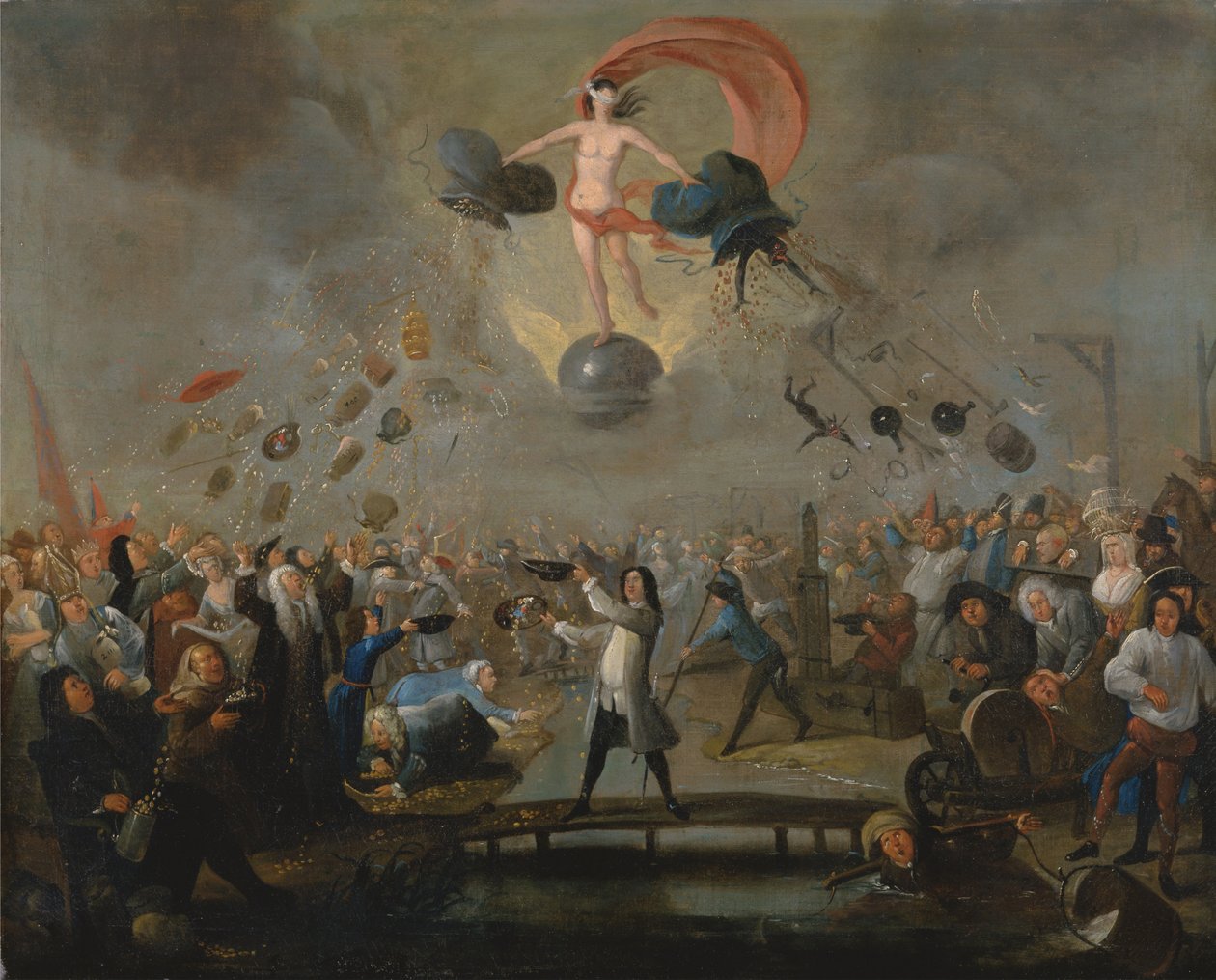 Alegoria fortuny, ok. 1730 autorstwa Balthasar Nebot