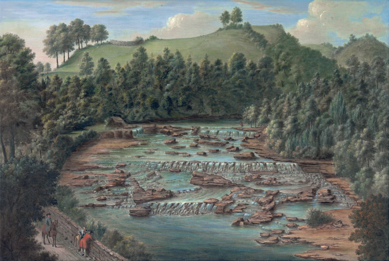 Wodospad Aysgarth, Yorkshire autorstwa Balthazar Nebot