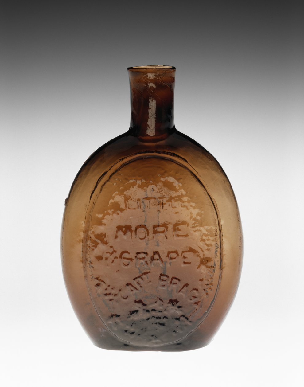 Figurka Kolba, ok. 1847 (szkło bezołowiowe) autorstwa Baltimore Glass Works