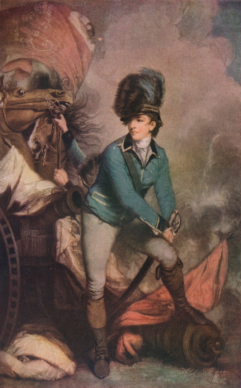 Generał Sir Banastre Tarleton, 1. baronet, 1782. Brytyjski żołnierz i polityk, 1919 autorstwa Banastre Tarleton