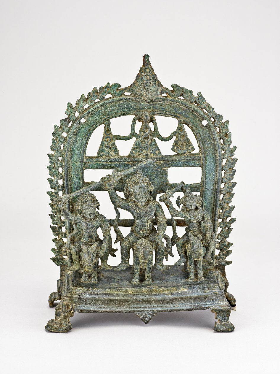 Revanta, syn Boga Słońca Surya, ok. X w. (brąz) autorstwa Bangladesh Rajshahi School