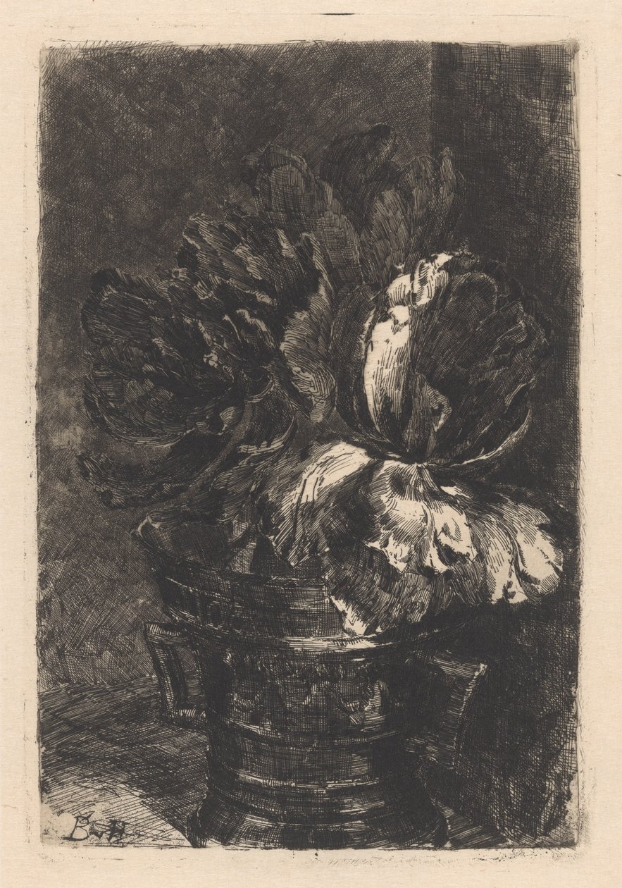 Tulipany w zaprawie miedzianej autorstwa Barbara Elisabeth van Houten