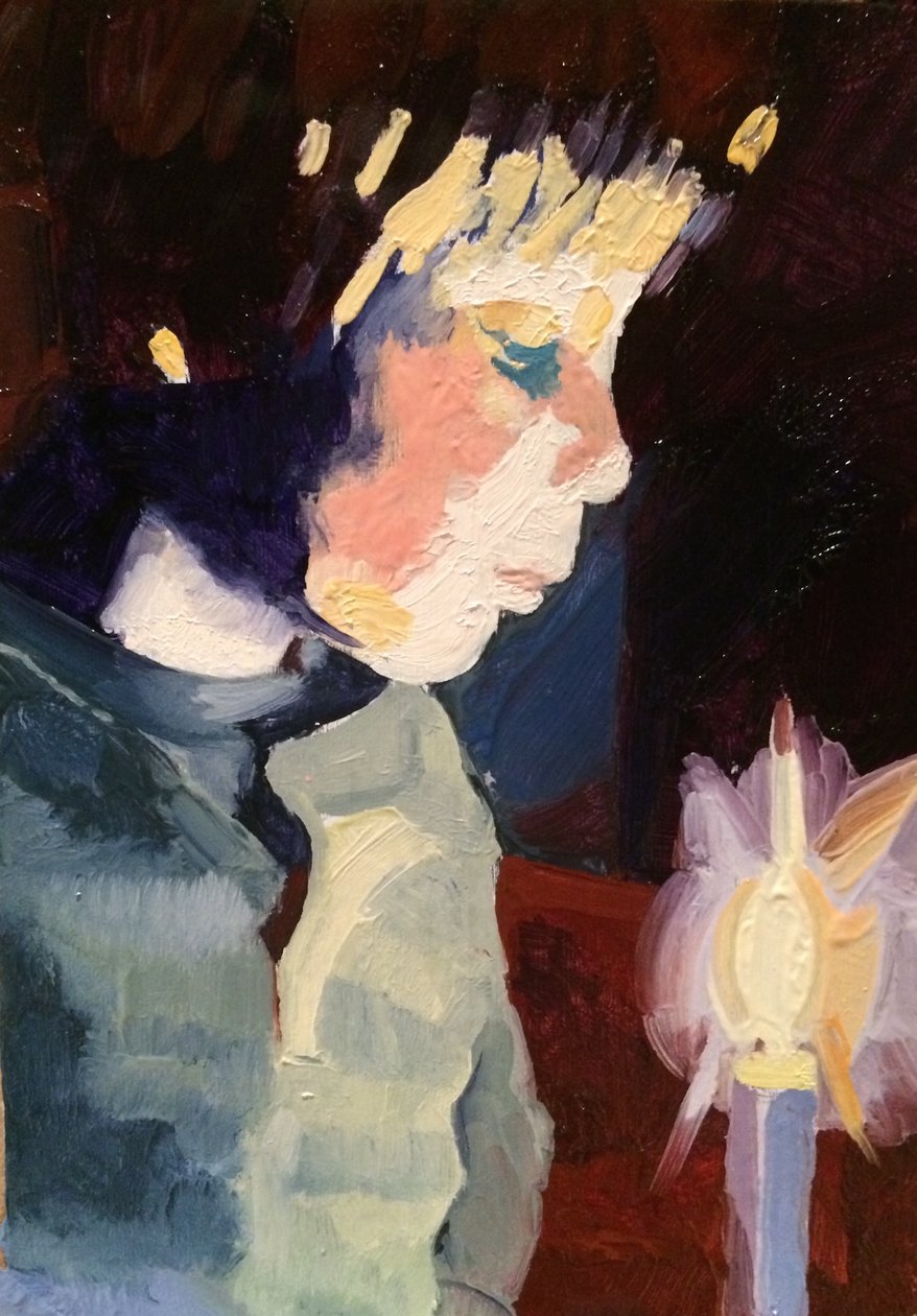 „Świeca 4”, 2015 autorstwa Barbara Hoogeweegen