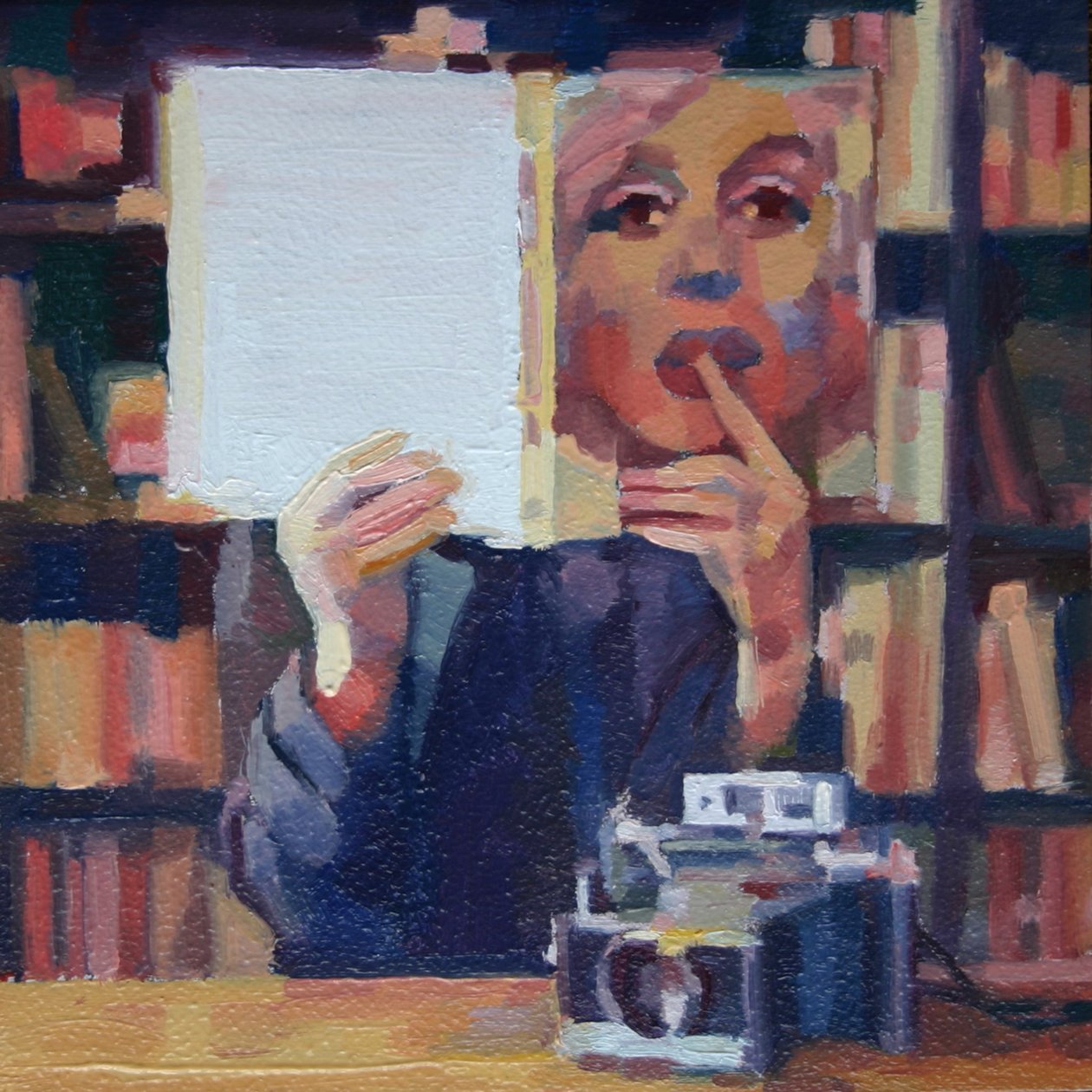 „Twarz 18”, 2012 autorstwa Barbara Hoogeweegen