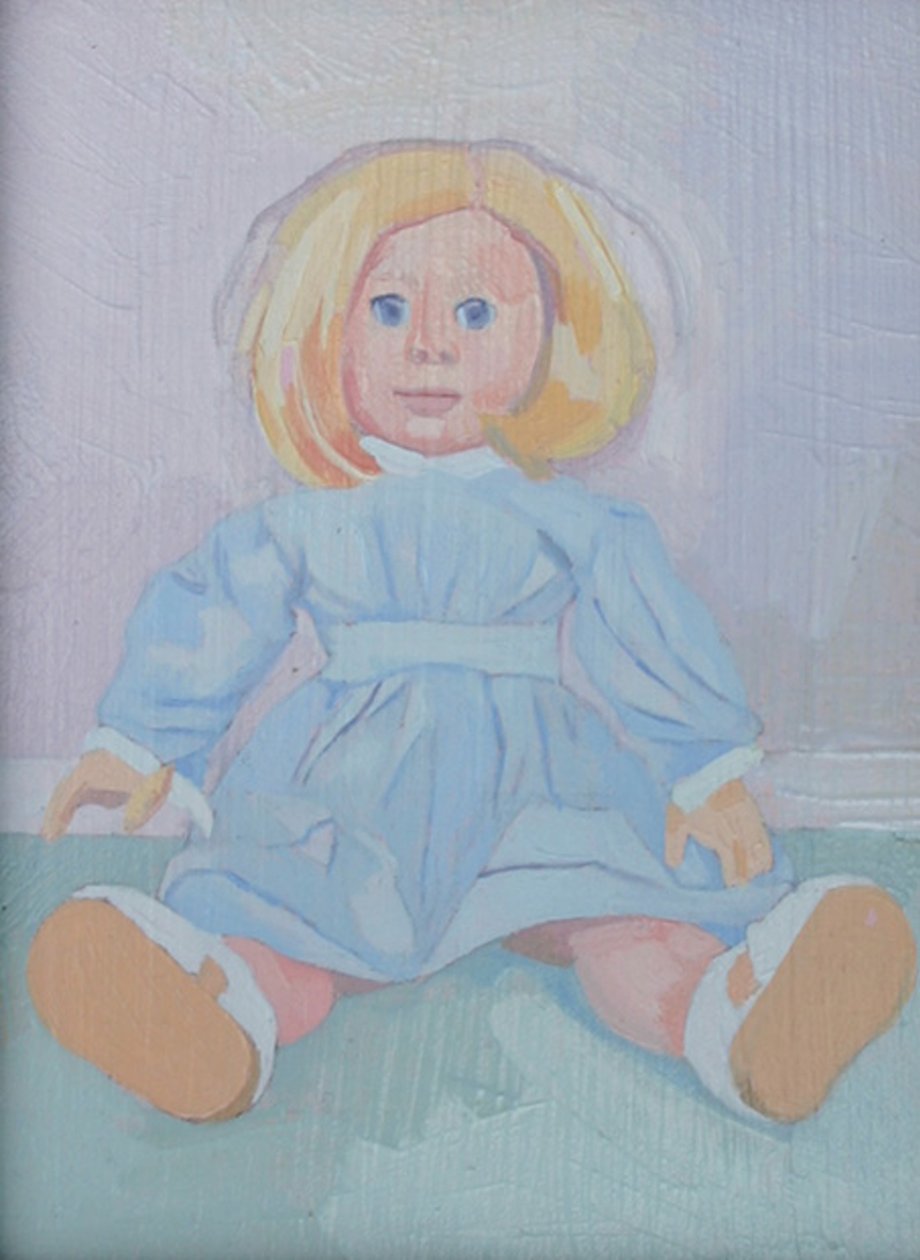 „Nieuniknione – amerykańska lalka”, 2014 autorstwa Barbara Hoogeweegen
