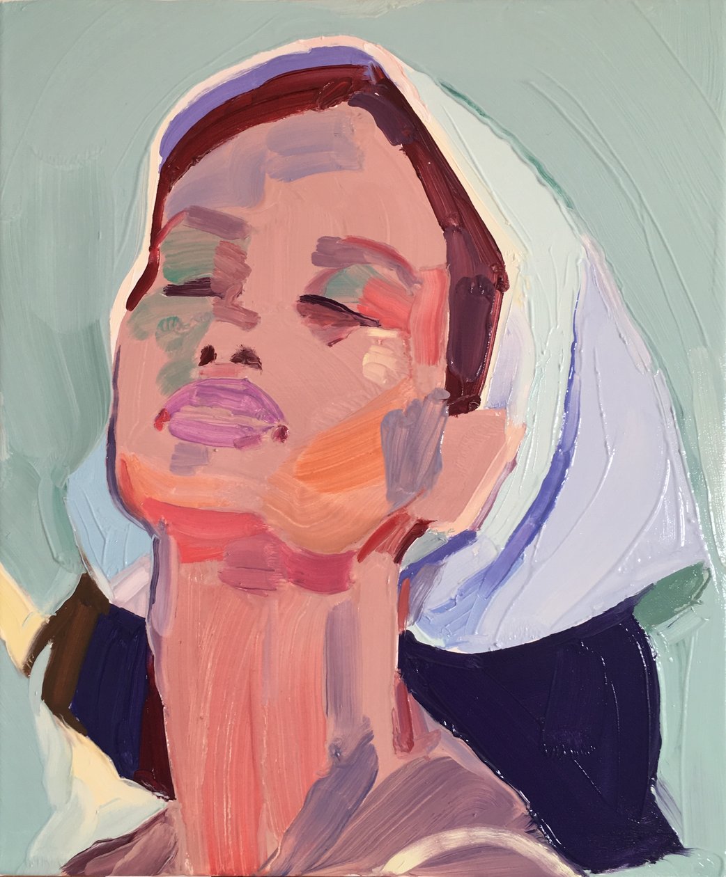 „Mokro na mokro”, 2018 autorstwa Barbara Hoogeweegen