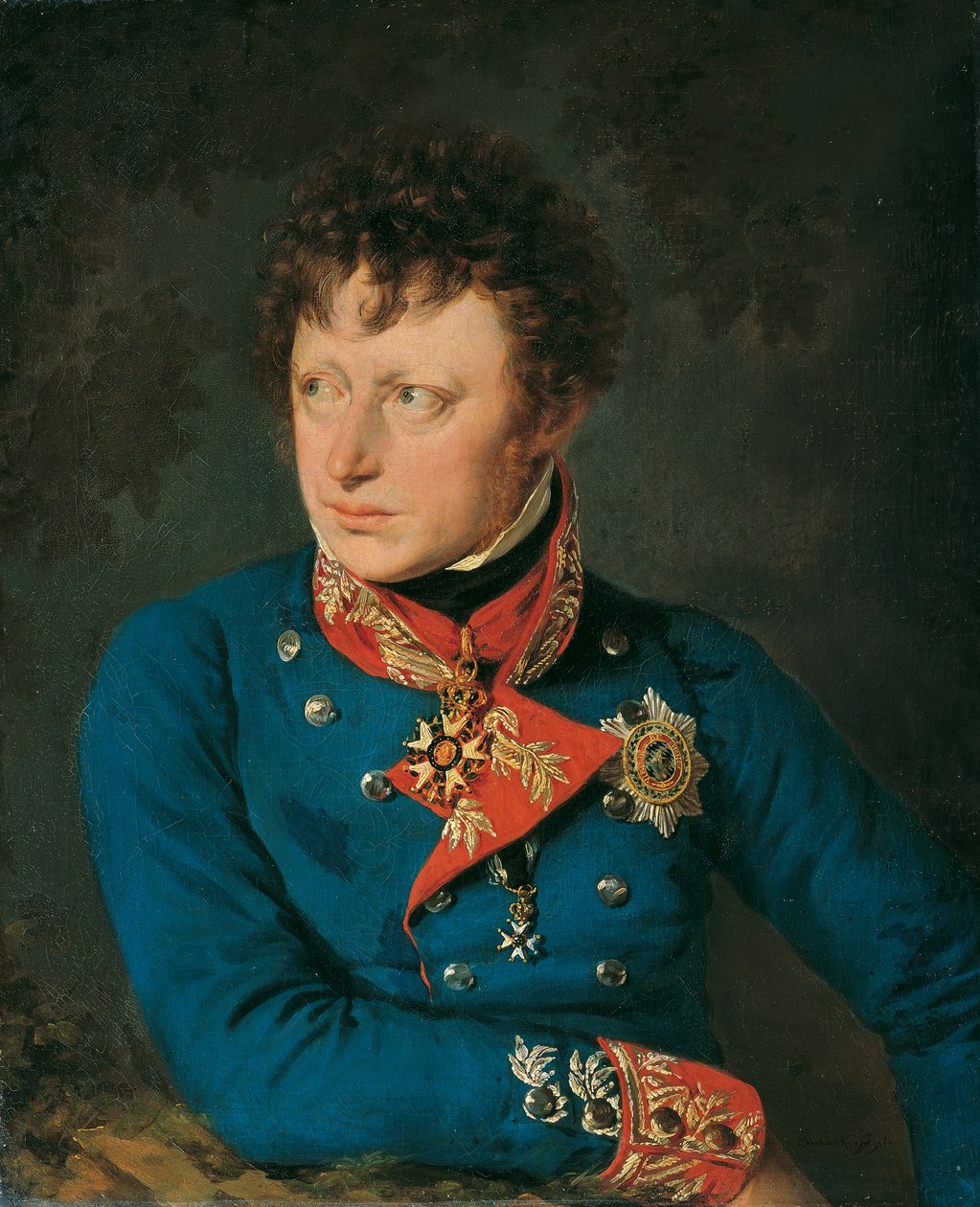 Bawarski generał porucznik Clemens Freiherr von Raglovich autorstwa Barbara Krafft
