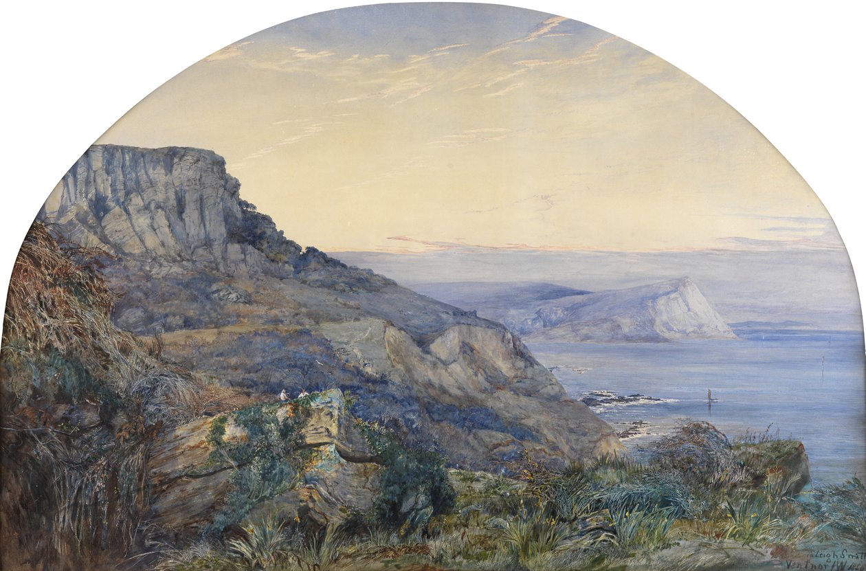 Ventnor, Wyspa Wight, 1856 autorstwa Barbara Leigh Smith Bodichon