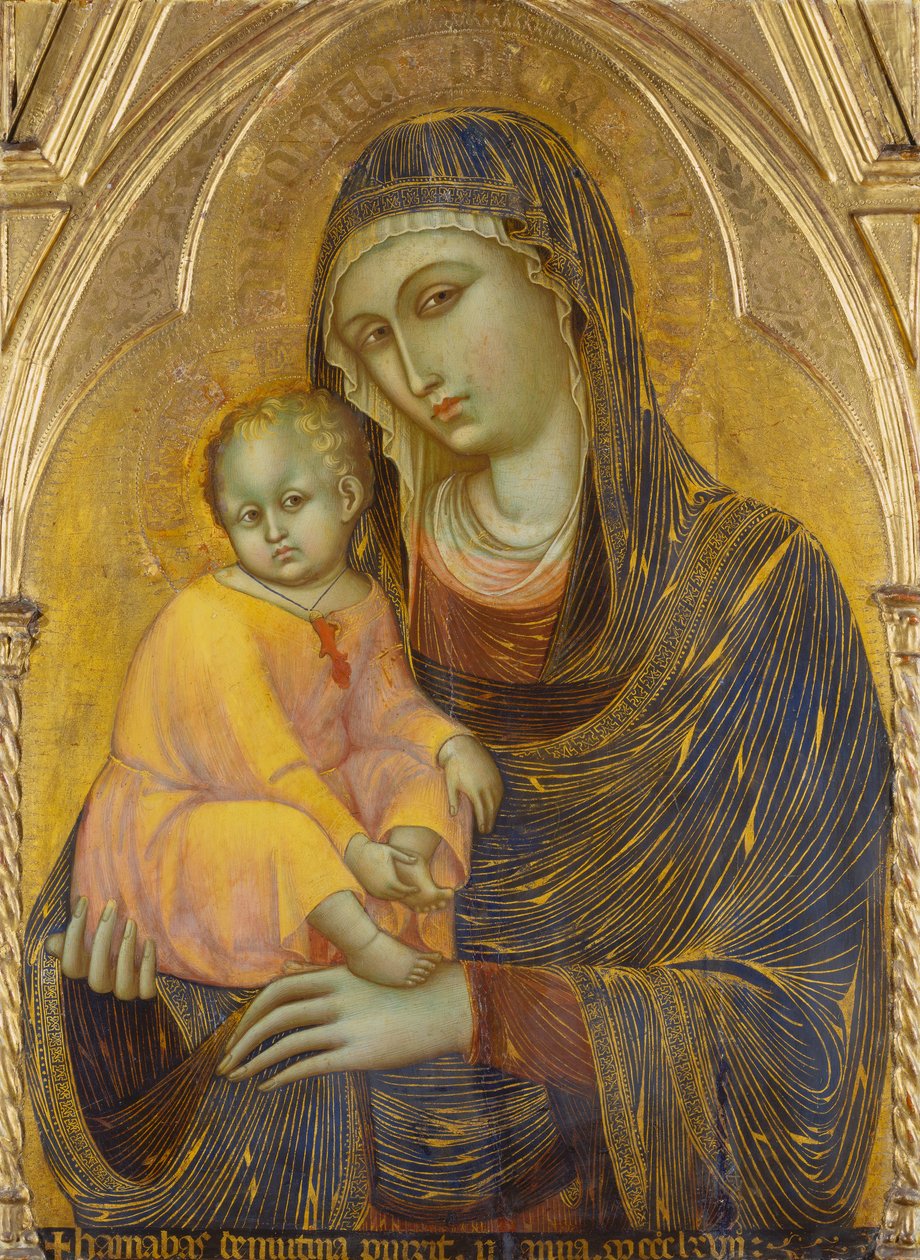 Madonna z Dzieciątkiem autorstwa Barnaba da Modena