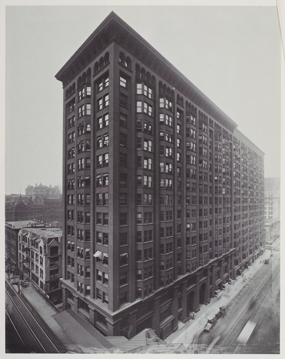 Budynek Monadnock, Chicago, Illinois, USA autorstwa Barnes and Crosby