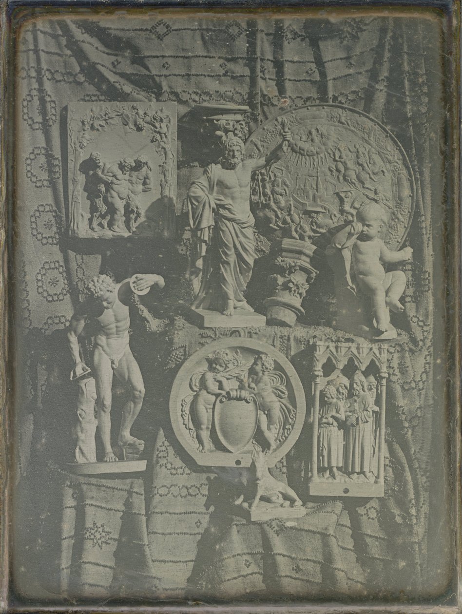 Martwa natura z gipsowymi odlewami autorstwa Baron Armand Pierre Séguier